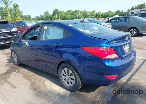 2016 Hyundai Accent Se из США, поврежденный, VIN KMHCT4AE1GU104680